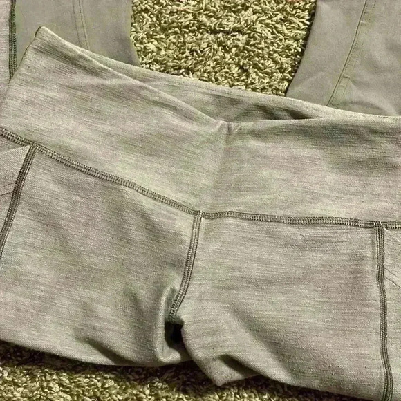 Lululemon Polocrosse Crop *Denim size 4 
Fossil White Slub Denim / Fossil - Picture 14 of 16